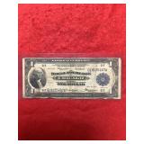 1918 National Currency Chicago $1 Note