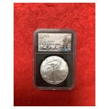 2022 1st Day Issue MS70 US Silver Eagle