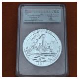 5oz .999 Fine Silver Giant Quarter Design