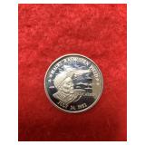 .999 1 Oz. Fine Silver Round Rasmussen