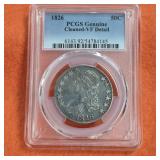 1826 Silver US Capped Liberty Half Dollar