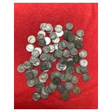 16oz (1 lbs) 1940s US Silver War Nickels