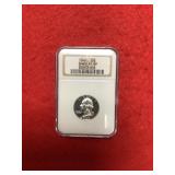 1961 PF69 Cameo Silver Quarter