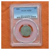 1896 Liberty V Nickel PCGS AG03