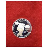 1983 US Silver Dollar Los Angeles Olympics