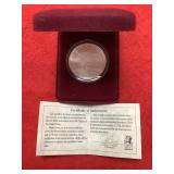 1991 Chrysler Silver Bill of Rights Medallion