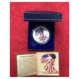 American Silver Eagle 2000 Colorized