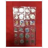 Set of Four 1960-64 Philadelphia/Denver Coin Sets