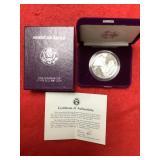1986 .999 1 Oz. Fine Silver US Eagle