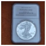 1986S American Silver Eagle PF69 Ultra Cameo