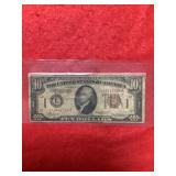 $10 US WW2 Hawaii Note