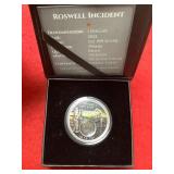 .999 1 Oz. Fine Silver Round 2022 Roswell Earth