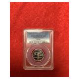1999-S Pennsylvania Silver Quarter PCGS PR69DCAM