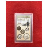 1950-53 Korean War 5 Coin Set