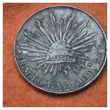 1894 Silver 8 Reales 'Pieces of 8' Mexico