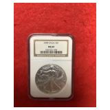 2000 MS69 American Silver Eagle
