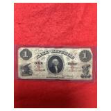 1855 Rhode Island Bank of the Republic $1 Note