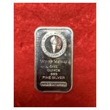 1oz .999 Fine Silver Bar