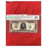1928 $1000 Federal Reserve Note PMG 35