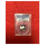 2008-S Alaska Silver Quarter PCGS PR69DCAM
