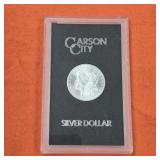 1882 Carson City Uncirculated Morgan Silver Dollar