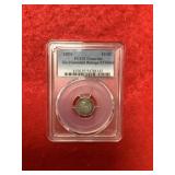 1854 Seated Liberty Half Dime
