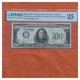 1934 $500 Banknote PMG 25