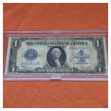 1923 US $1 Silver Certificate Horseblanket