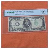 1934A $1000 Banknote PMG 20