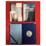 .999 Fine Silver 1 oz. Star Trek Coin