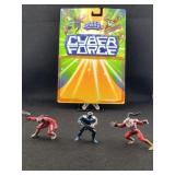 1995 Mattel Cyber Force Gunmen/Dark