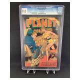 Planet Comics #50 1947 CGC 9.0 Fiction House