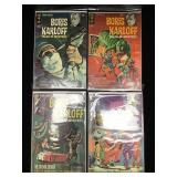 4 Boris Karloff Vintage Gold Key Comics