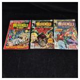 Werewolf by Night #4, 40&41 1970s Marvel Comics