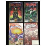 4 Assorted Comics, Man-Thing, Survive, Wolf-Man