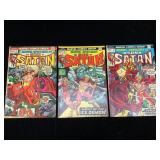 3 Son of Satan #13-15 Marvel Comics 1973-74