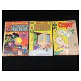 3 Richie Rich & Casper 1960s-70s Harvey Comics