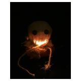 Sam Trick ï¿½R Treat 4' Porcelain Lamp