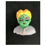 Porcelain Doll Head Alien 4' Figure