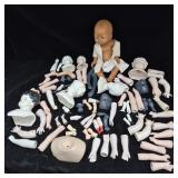 Antique Ceramic Doll Parts #2