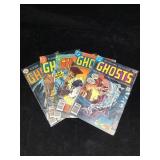 5 Ghosts Comics 1970s DC