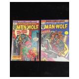 2 Man-Wolf Comics #30 & 32 Marvel 1974