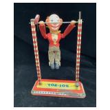 Vintage Toe-Joe Acrobat Clown Toy