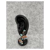 Sterling Silver Native American Zuni Inlay