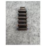 Sterling Silver Pendant with Vertical Cylindrical