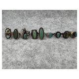 Lot of 9 Southwestern Sterling Silver with