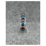 Sterling Silver Link Bracelets with Square and