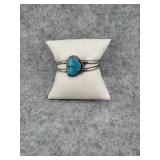 Southwestern Style Sterling Silver Cuff Bracelet