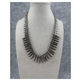 Sterling Silver Fringe Collar Necklace