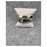 Sterling Silver Cuff Bracelet with a Detailed